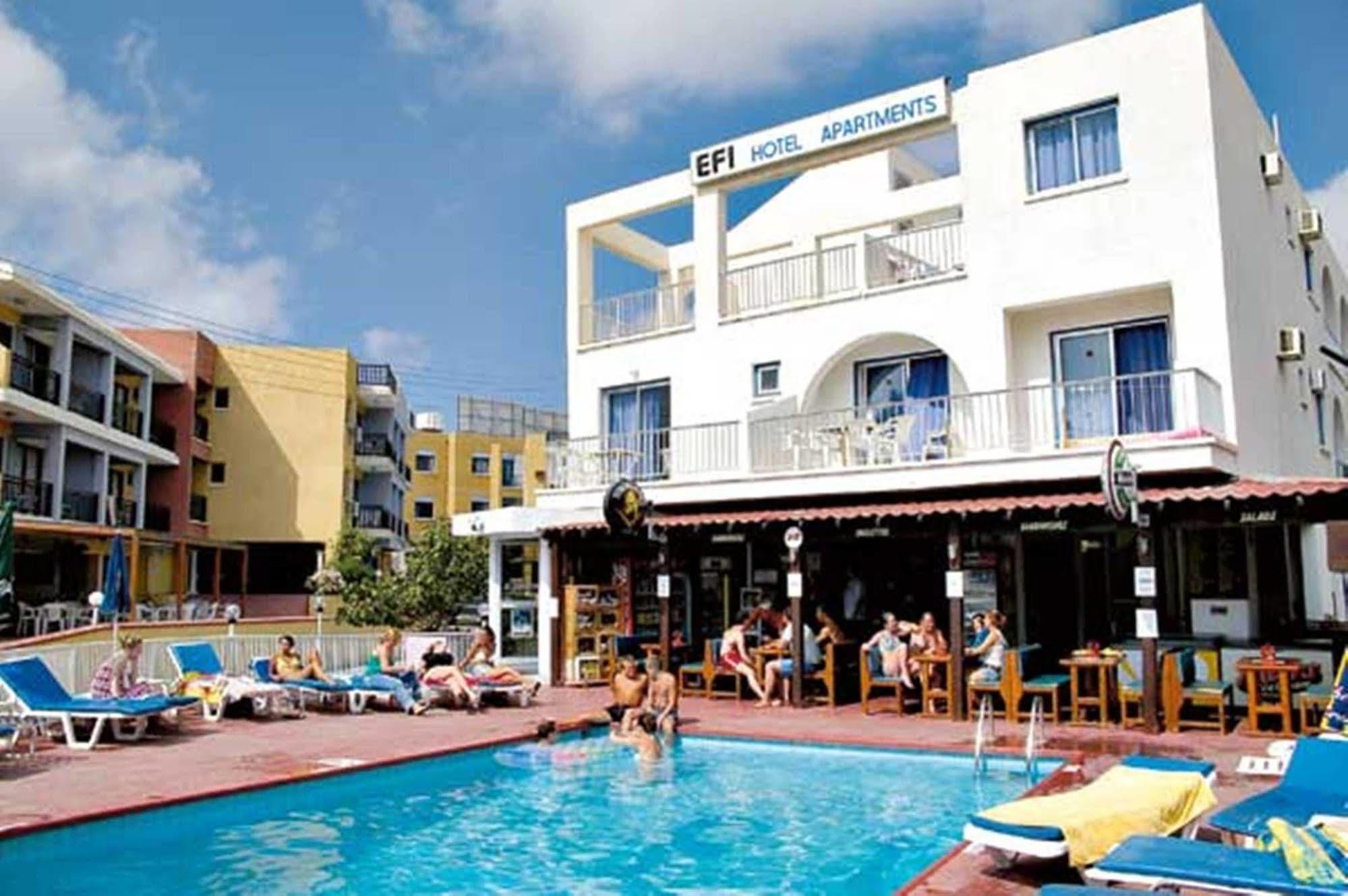 Efi Hotel Apts Ayia Napa Exterior foto